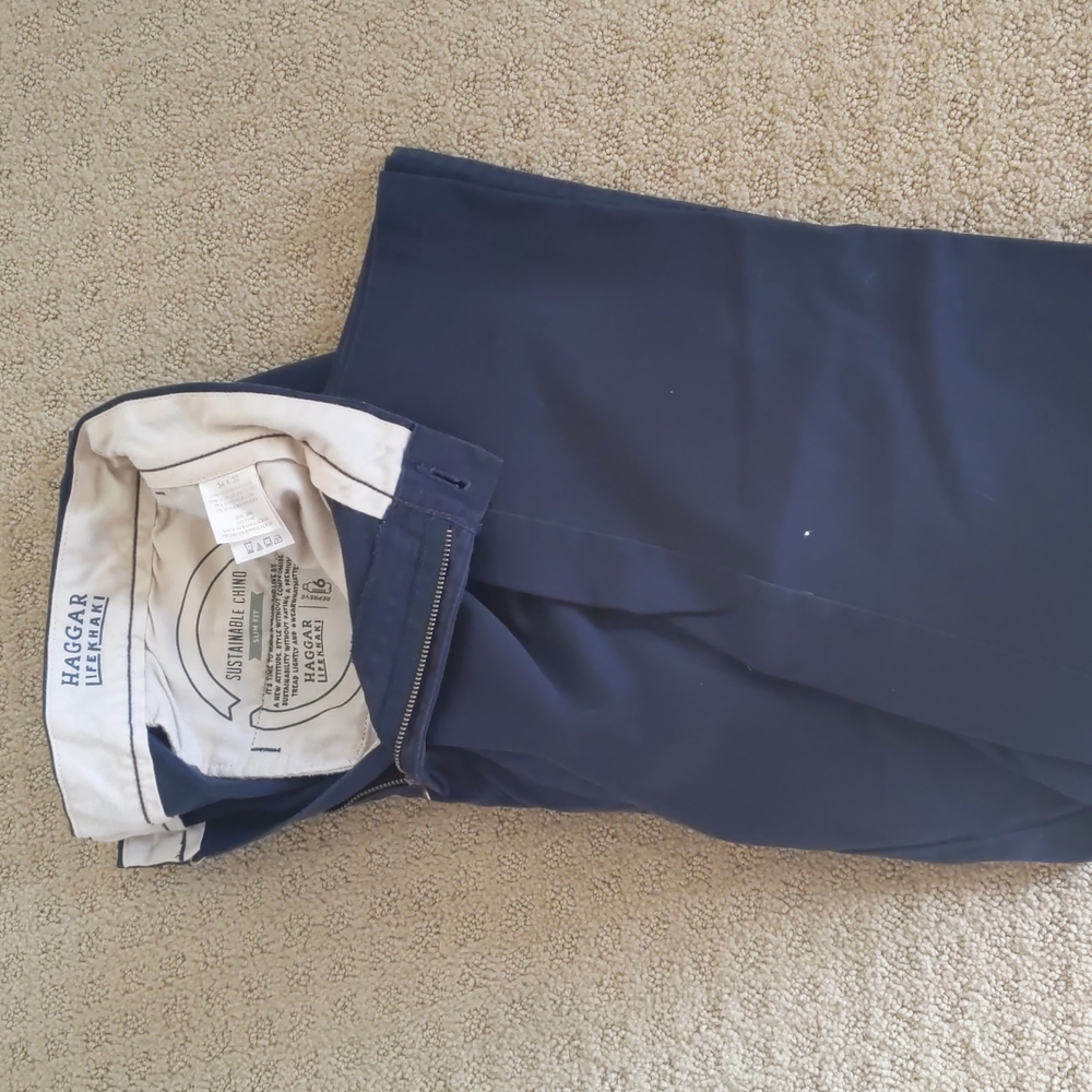 Haggar Slim Fit Chino/Khaki